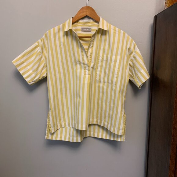 Oversized cropped Everlane popover - Picture 7 of 9